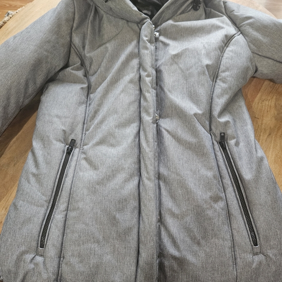 Women's Gray Ski Jacket - Picture 11 of 12